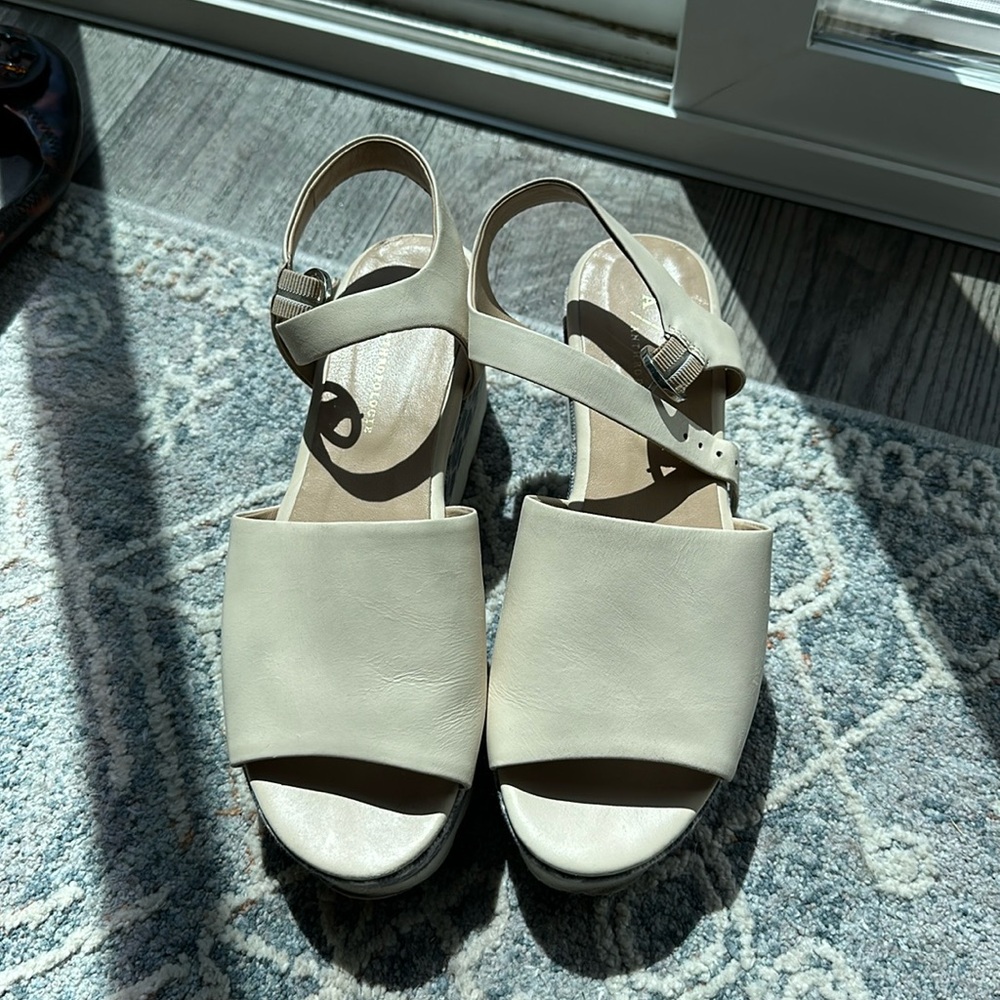 Anthropologie platform sandals